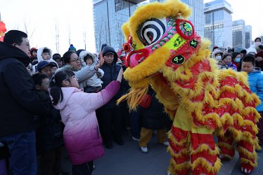 未来科学城滨水公园小年活动举办 拉开昌平春节