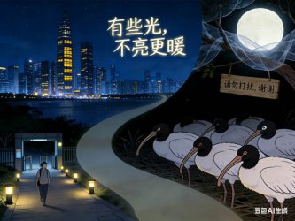 为候鸟熄灯，尽显城市温柔底色