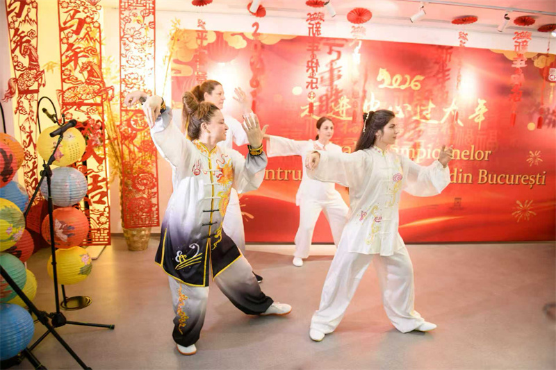 活动现场。布加勒斯特中国文化中心供图。